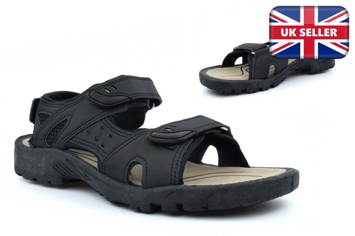 Mens touch fasten sandals - touch,