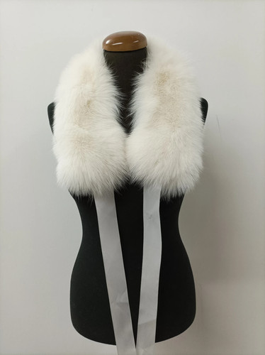 Real fur fox collar - real,