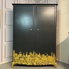 Stag Minstrel Wardrobe Painted
