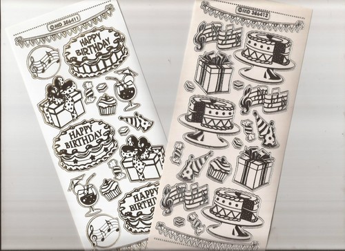 Embossed peel offs - md,