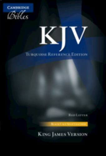 Kjv turquoise reference bible - turquoise,