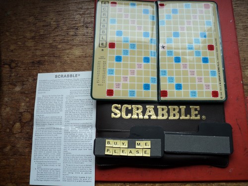Travel scrabble and pocket - and,
