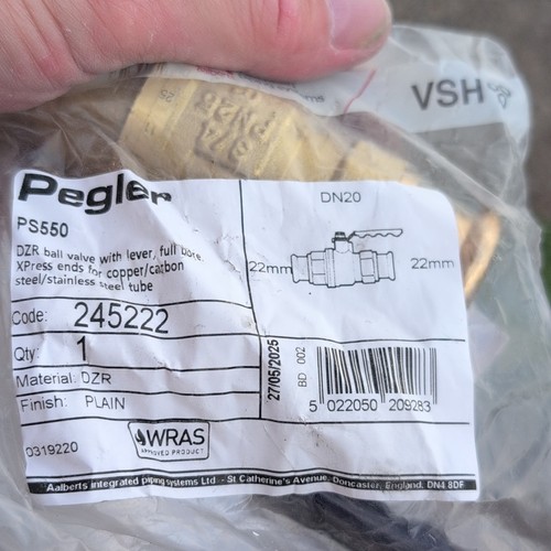 Pegler ps550 dzr brass full - brass,