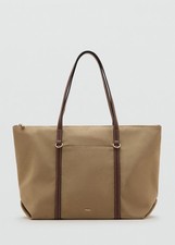 Mango Shopper bag with double