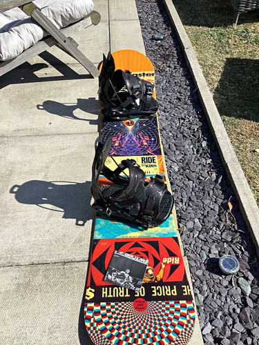 Ride kink snow board x - board,