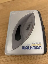 Retro Original Sony Walkman WM-EX190. Player Only,  No Belt/Earphones. Untested