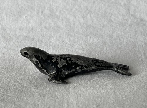 Vintage painted lead toy - lead,
