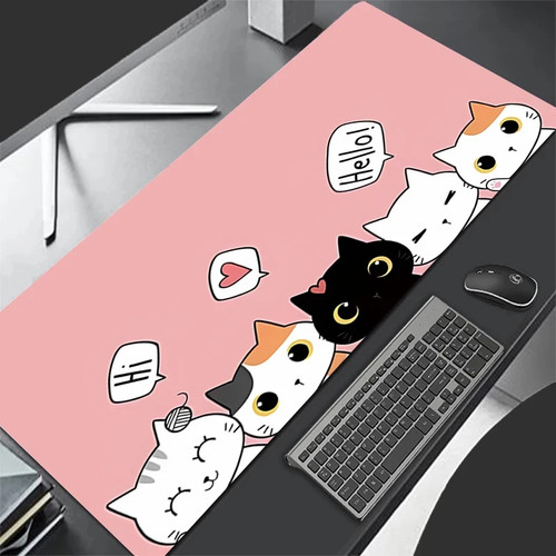90x40cm xxl pink anime cute - 90x40cm,