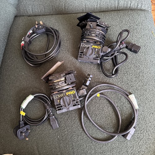 Lowel pro tungsten lights - x2, |