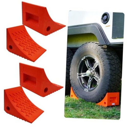 Wheel chocks constructed of - wheel,