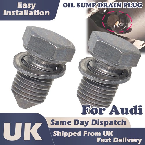 Engine oil sump drain plug - engine,
