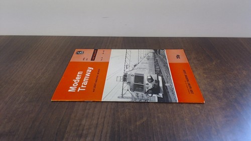 Modern tramway and light - modern,