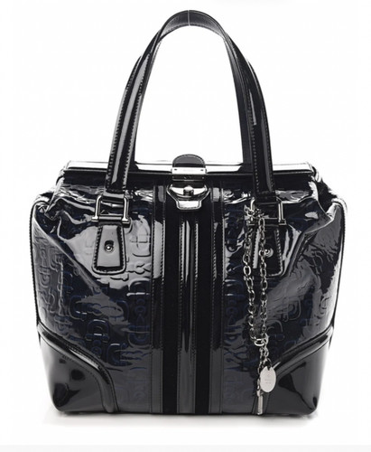 Gucci black blue patent - black/blue,