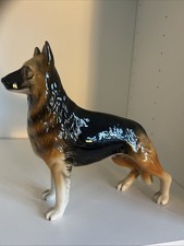 Vintage Belgian Shepherd Dog Figurine