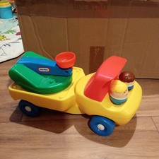 Little Tikes Cherry Picker Toy Vehicle  Vintage 1985