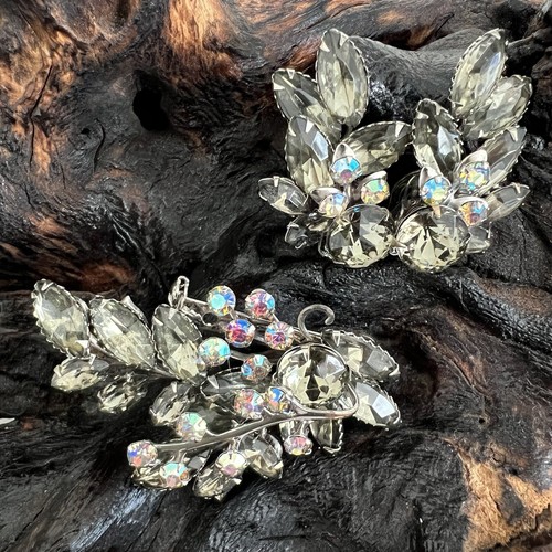 Vintage smokey gray set - ab,