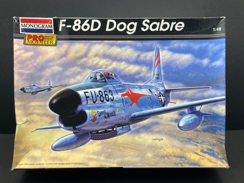 Monogram 86d dog sabre - 1/48, f-86d
