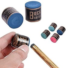 2Pcs No-slip Billiard Chalks Snooker Billiard Powder Pool Cue Stick Chalk