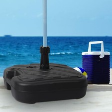 22L Parasol Umbrella Base Stand Sand Water Plastic Garden Beach Patio Sun Shade