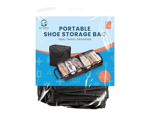 Portable shoe storage bag - portable,