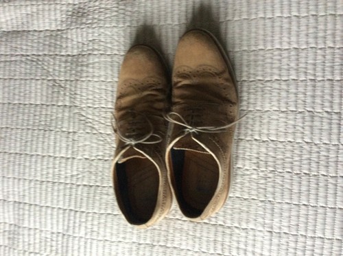 Bata mens beige - suede, shoes