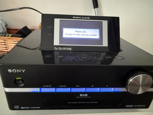 Sony hdd music server - hdd,