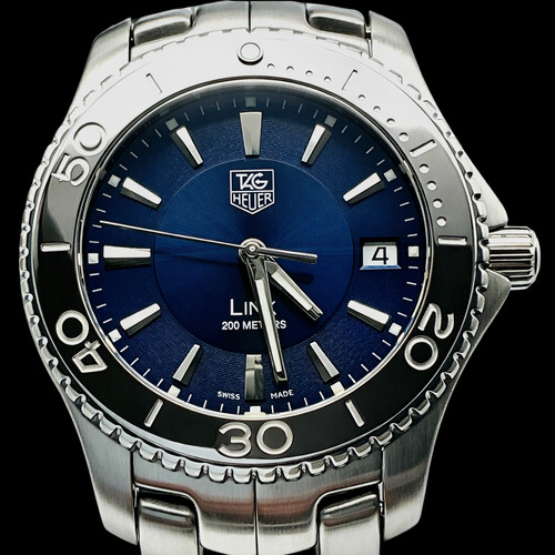 Tag heuer link wristwatch - heuer,