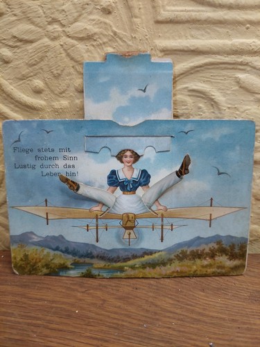 Antique german early aviation - early,