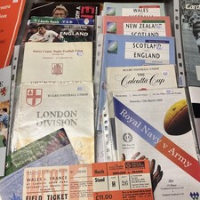 Rugby Union Small Memorabilia