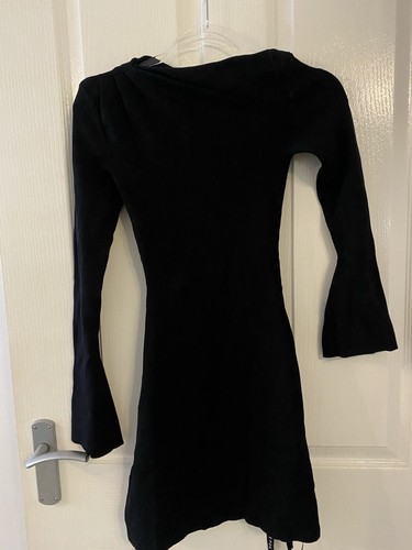 White fox black - long, sleeve