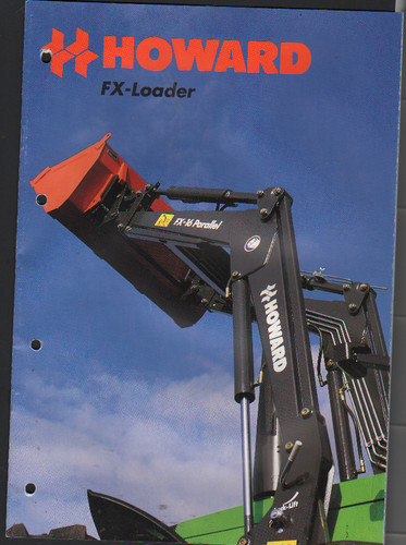 Howard loader tractor front - howard,