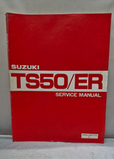 OE Workshop Service Manual  Suzuki TS 50 / ER - 1982 - Excellent Clean Condition