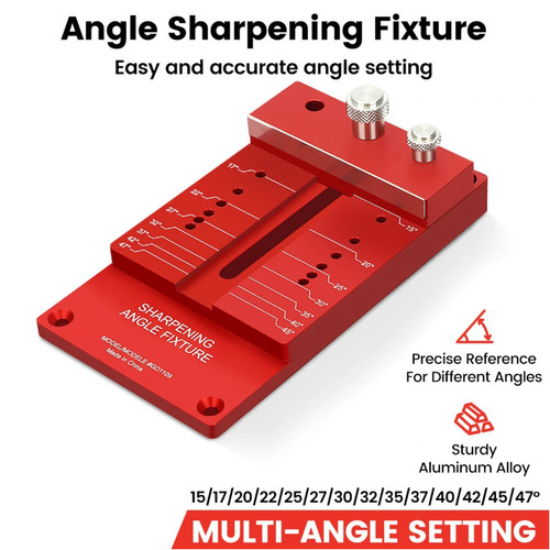 Sharpening system honing guide - system,