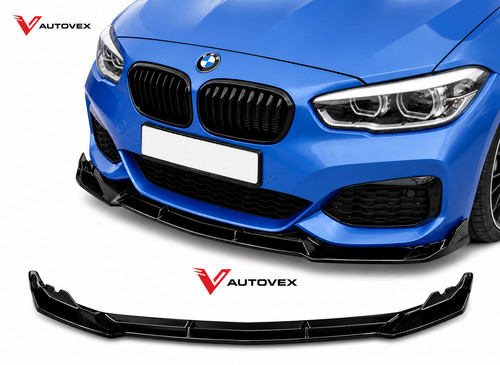Abs black front bumper - black,
