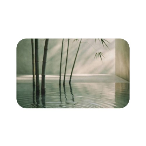 Bamboo zen bath - bath, —