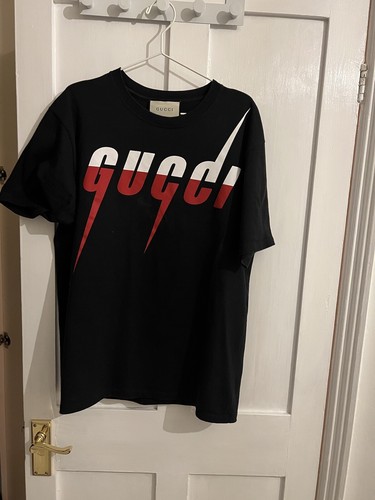 Gucci blade print shirt size - t,