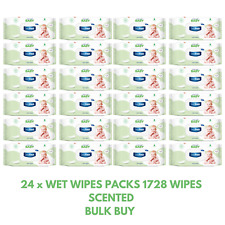Deep Fresh Baby Wipes 24 Packs (1,728 Wipes) Extra Soft Alcohol-Free Gentle