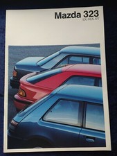 Mazda 323 LX, GLX, GT brochure