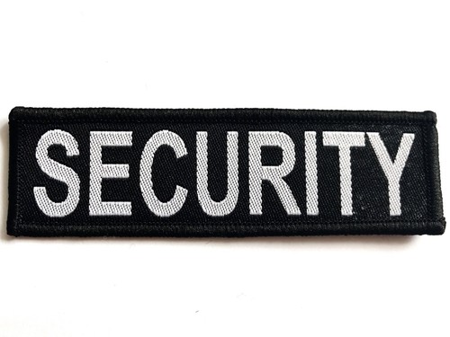 Security cloth badge sew - badge,