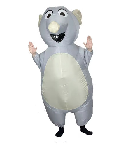 Inflatable funny mouse costume - funny,