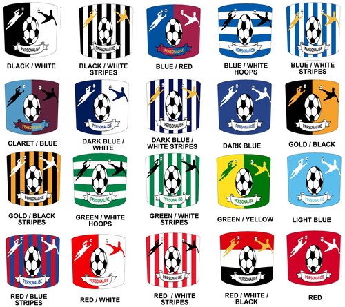 Personalised football teams - personalised,