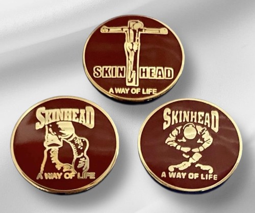 Ska reggae skinhead badge - reggae,
