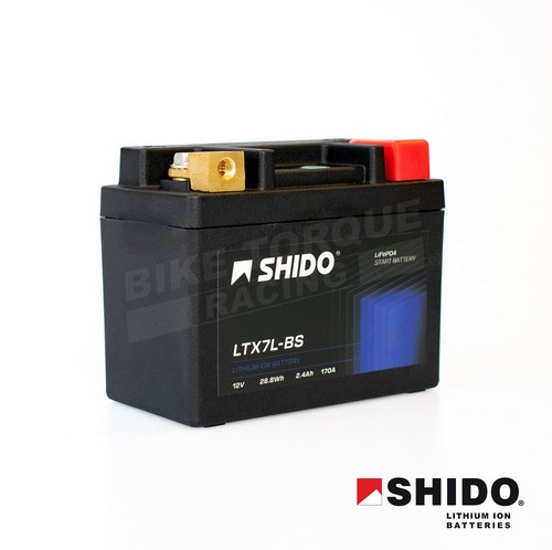 Shido ltx7l lithium - ltx7l-bs, battery