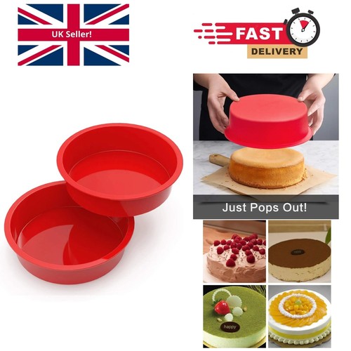 Baking pan round - baking, silicone