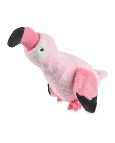 Dog toy pink flamingo - dog,