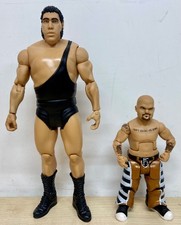 WWE - Andre the Giant vs Hornswoggle action figures - Mattel