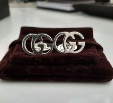 Gucci GG 925 Silver Cufflinks