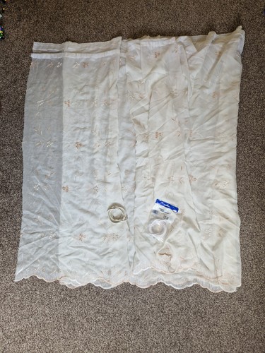 Approx lace net curtain - 5.3, m