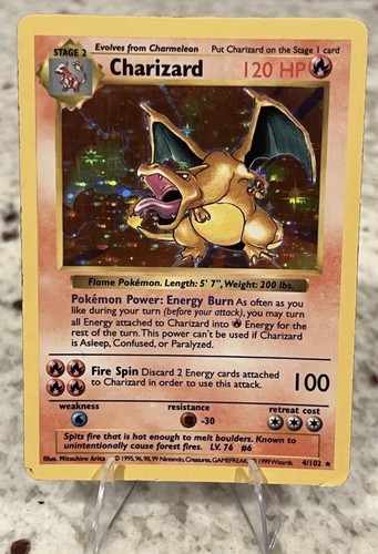Charizard shadowless base set - shadowless,