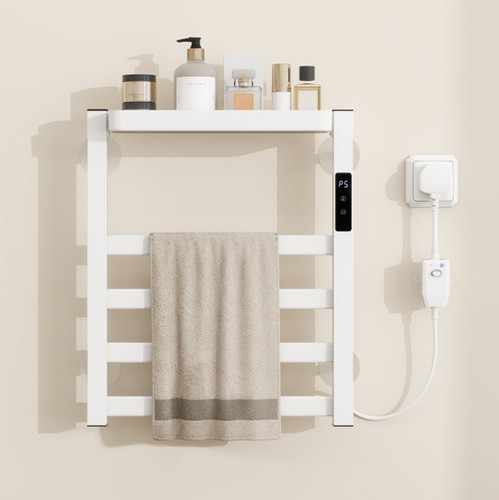 Bathroom heated towel rail - heated,